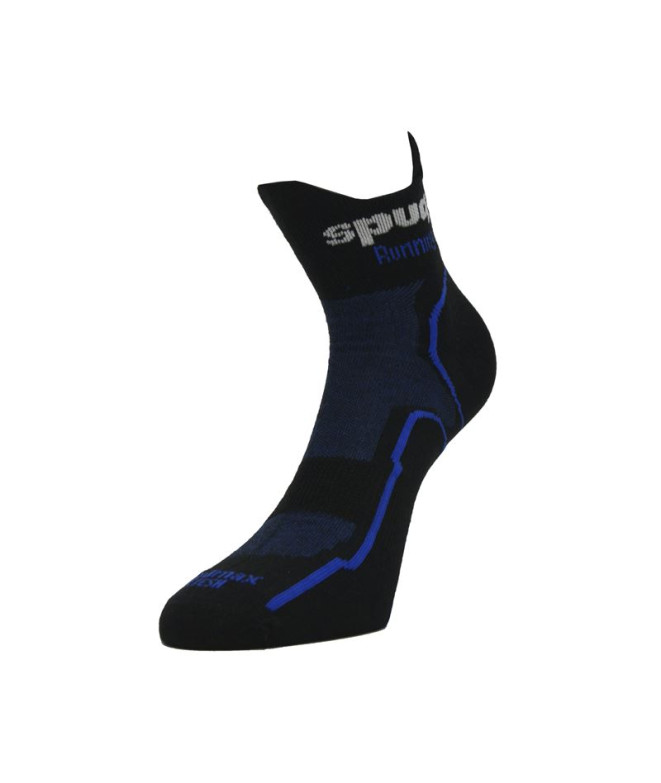 Meias de Running Spuqs Coolmax Speed Preto