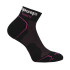 Meias Spuqs Coolmax Cushion Preto-Rosa