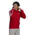 Sudadera con capucha adidas Essentials Fleece 3 bandas M Red