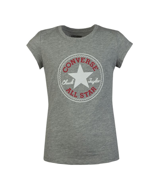 T-shirt Converse Timeless Chuck Patch G Grey