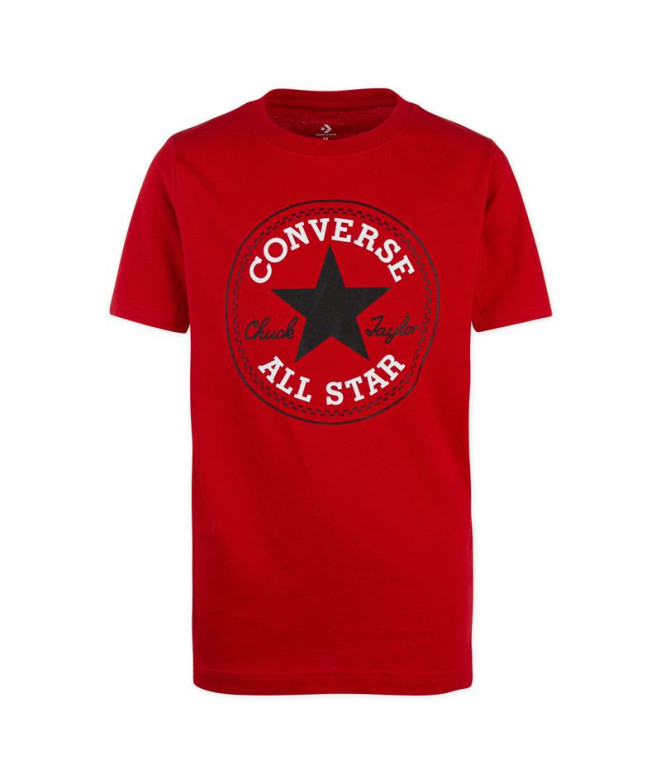 T-shirt Converse Chuck Patch B Vermelho