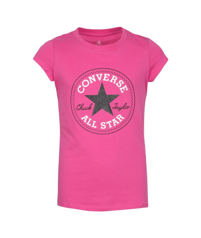 T-shirt Converse Timeless Chuck Patch G Pink