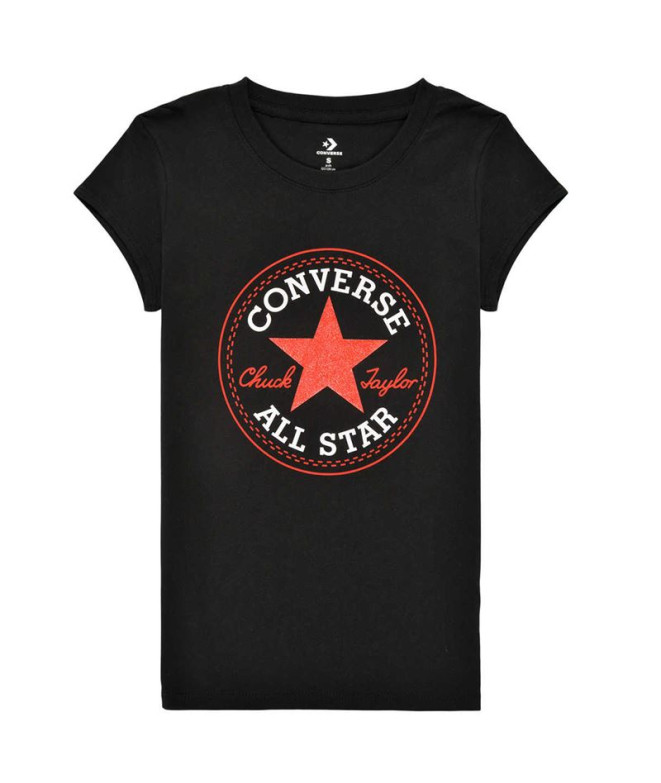 T-shirt Converse Timeless Chuck Patch G Black