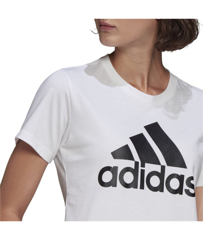Camiseta adidas Mulher Branco