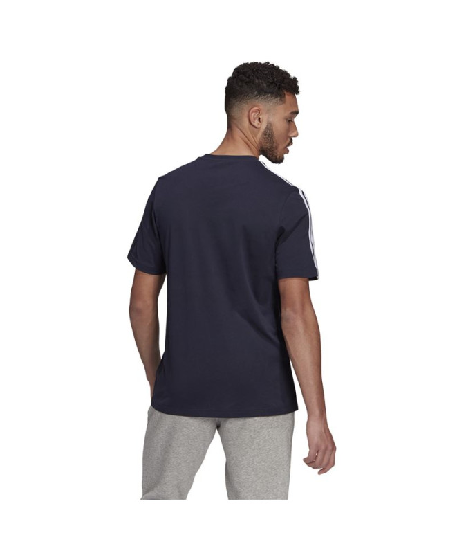 Camiseta adidas Essentials 3 bandas M Legend Ink