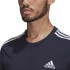 Camiseta adidas Essentials 3-Stripes M Legend Ink