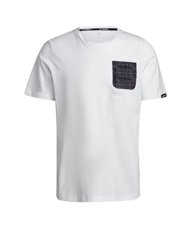 T-Shirt de caminhada adidas Pocket Man
