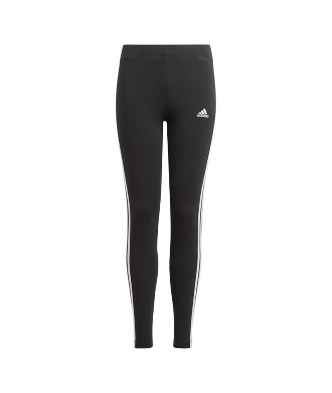 Leggings adidas Essentials 3-Stripes Girl Noir/Blanc