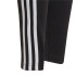 Leggings adidas Essentials 3-Stripes Girl Noir/Blanc