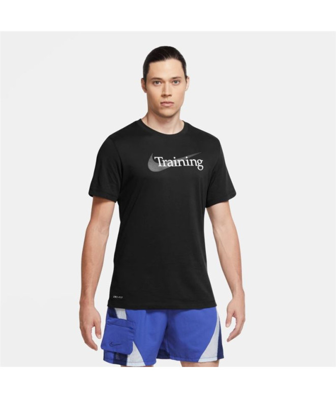 T-shirt Nike entraînement Dri-FIT M Noir