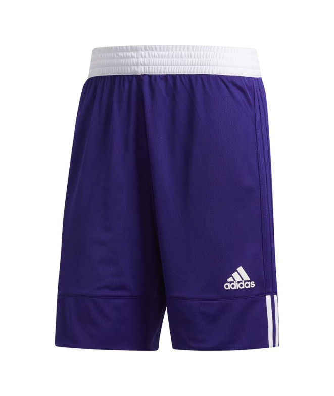 Pantalones Cortos de Baloncesto adidas 3G Speed ReversiBig Logoe Shr Hombre