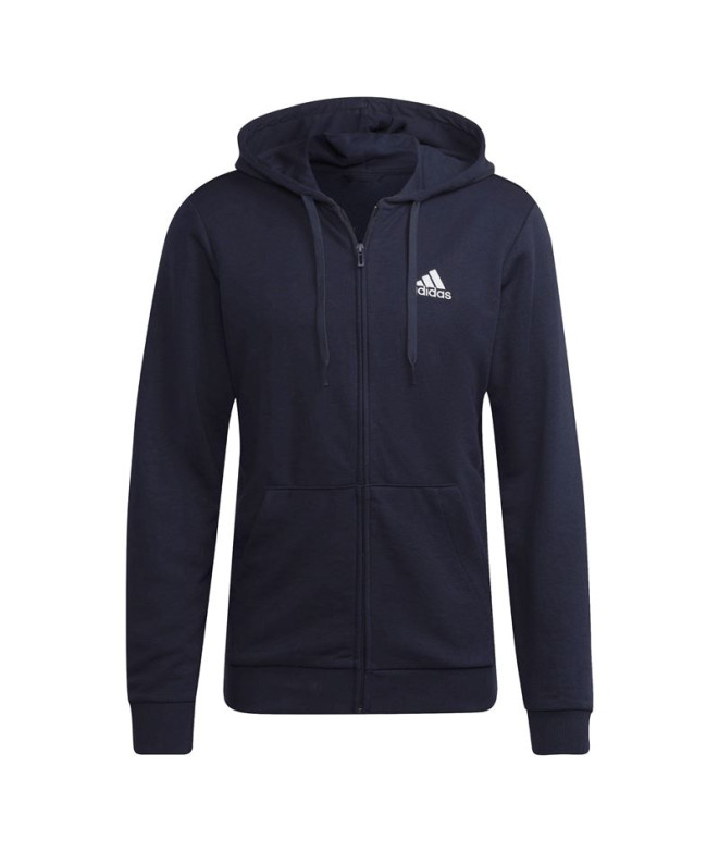 Veste adidas French Terry avec capuche Essentials Big Logo M Bleu