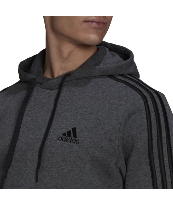 Sudadera adidas 3S Fl Hd Hombre