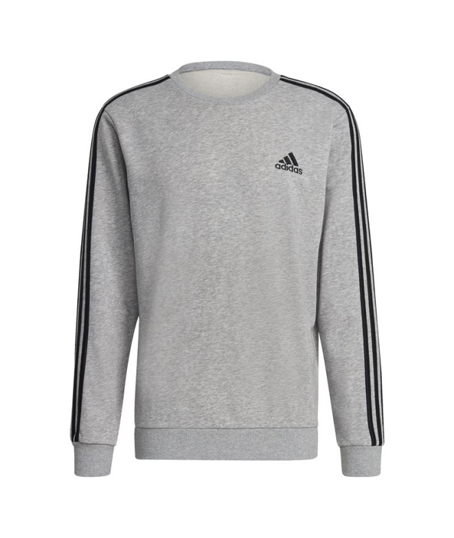 Sweatshirt adidas Essentials French Terry 3-Stripes M Cinzento
