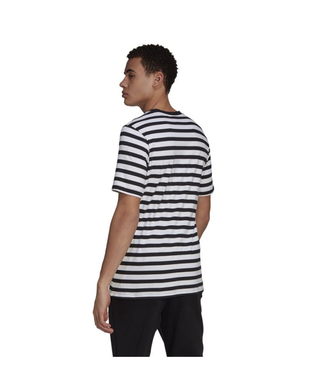 T-shirt adidas Essentials Stripey Brodé Logo M
