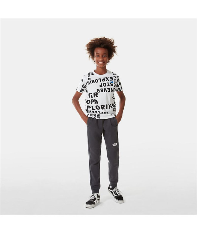 Camiseta The North Face Simple Dome Jr White