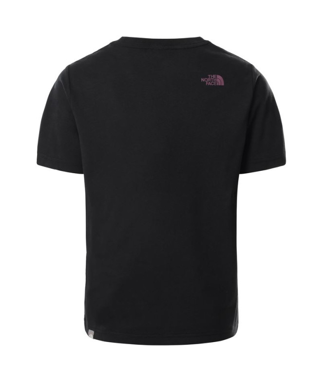 T-shirt The North Face Easy Girl Noir