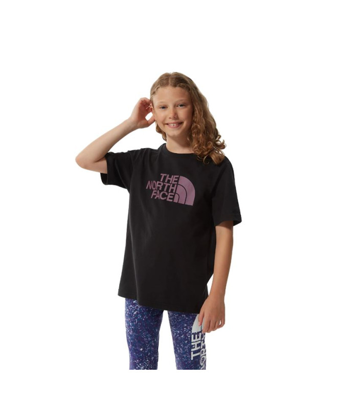 T-shirt The North Face Easy Girl Preto