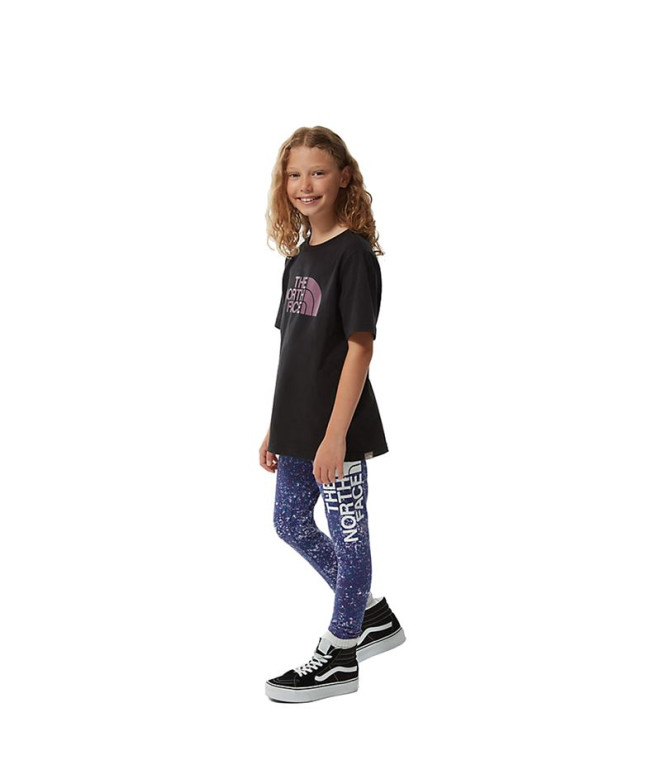 T-shirt The North Face Easy Girl Noir