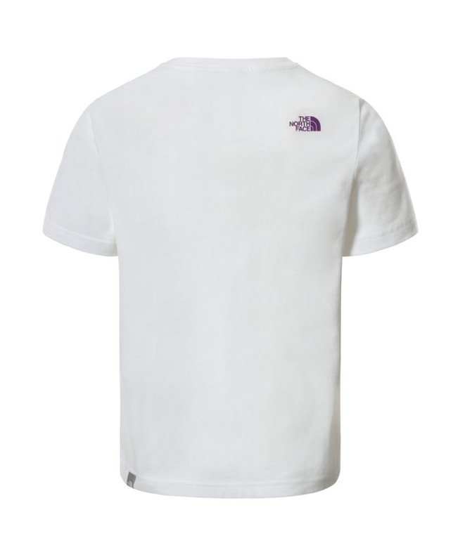T-shirt The North Face Easy Girl Blanc
