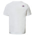 T-shirt The North Face Easy Girl Branco