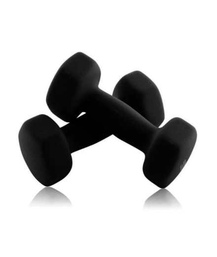 Mancuernas Fitness Joluvi 1 kg Negras