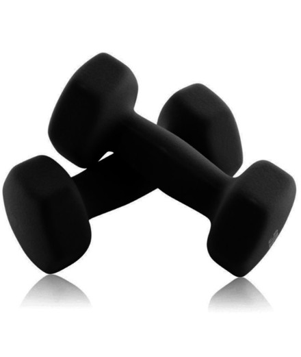 Fitness Joluvi Halteres 3 kg Preto