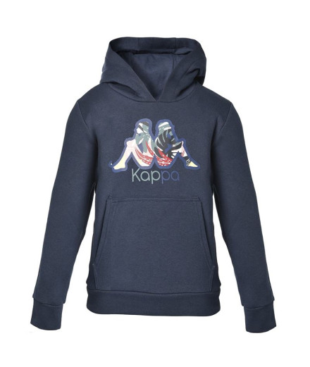 Sudadera Kappa Cache Azul