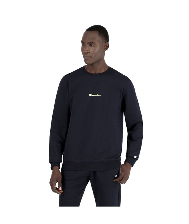 Sweat Champion Graphique de Basket M Bleu foncé