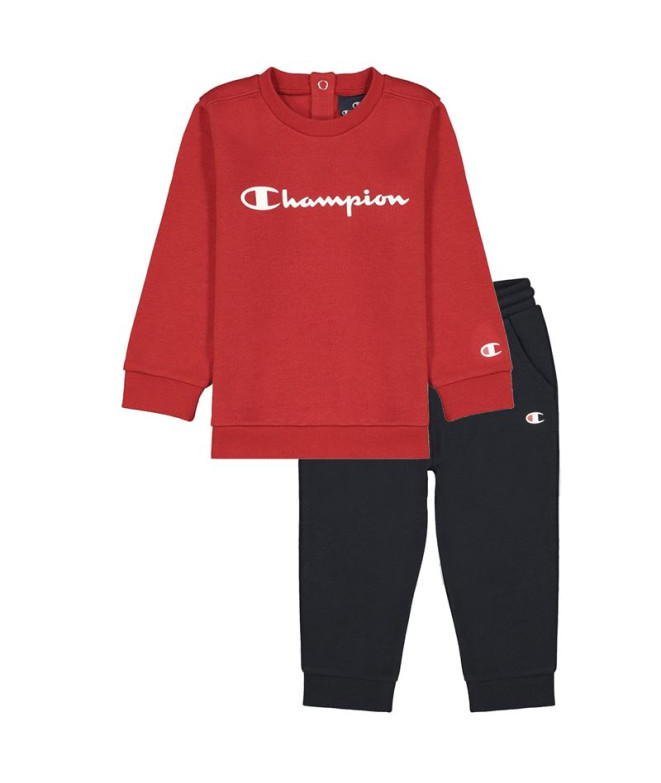 Set Champion Crewneck Baby Red