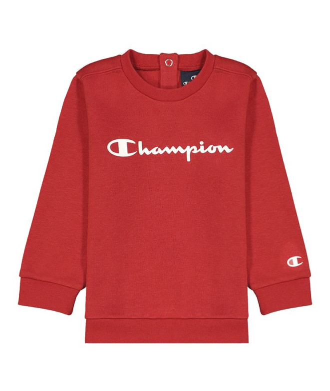 Set Champion Crewneck Baby Red