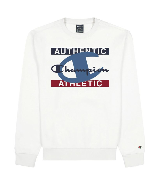 Sweatshirt Champion Authentic Athletic M Blanc
