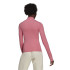 T-shirt d'entraînement adidas Zipper 3/4 Hyperglam W Rose Tone