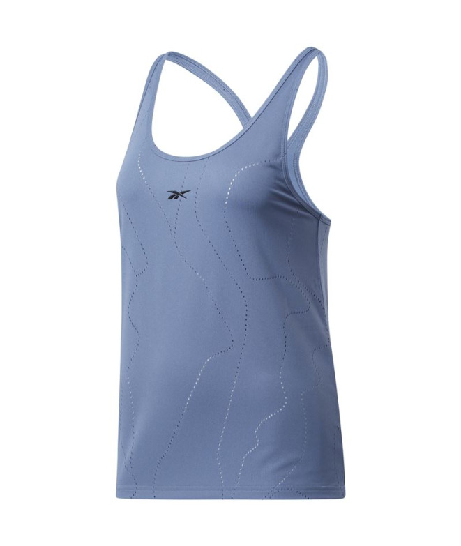 Débardeur Reebok United By Fitness Perforated W Blue Slate
