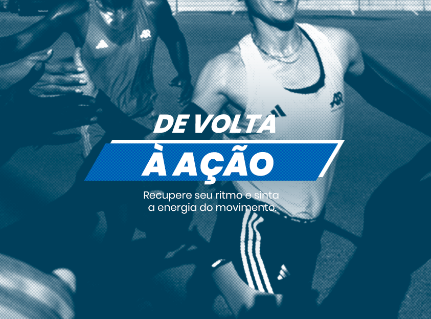 de volta á açao