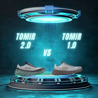 ▷ Comparativa Zapatillas Trail Nnormal Tomir 2.0 vs Tomir 1.0